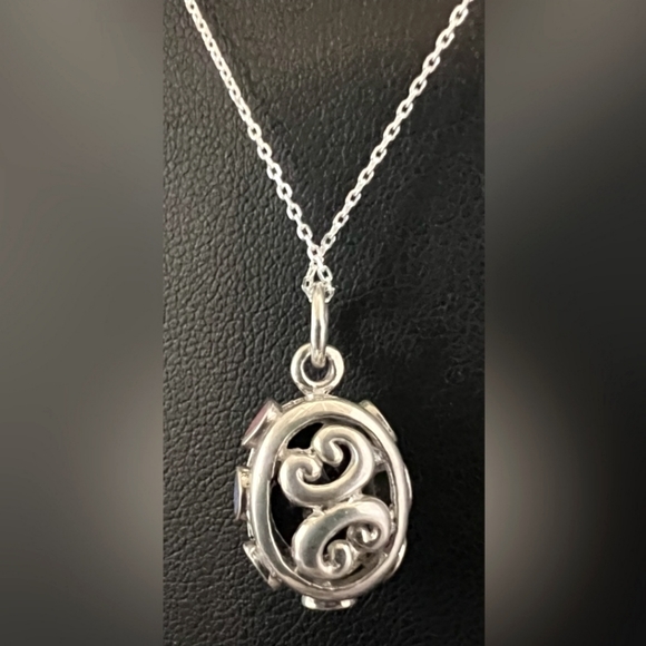 Sterling Silver Black Onyx Necklace - Picture 2 of 4